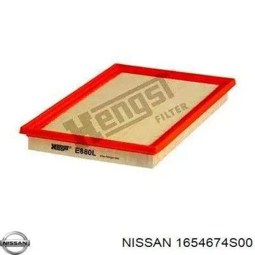 Воздушный фильтр 1654674S00 Nissan/Infiniti