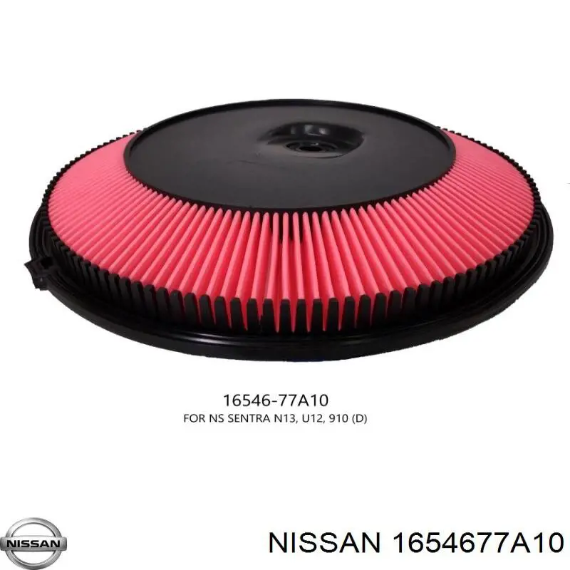 1654677A10 Nissan воздушный фильтр