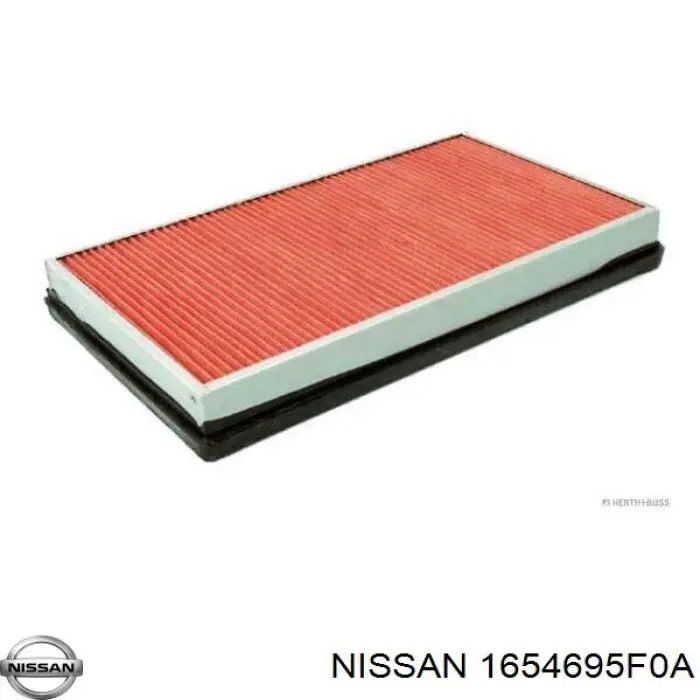 Filtro de aire 1654695F0A Nissan