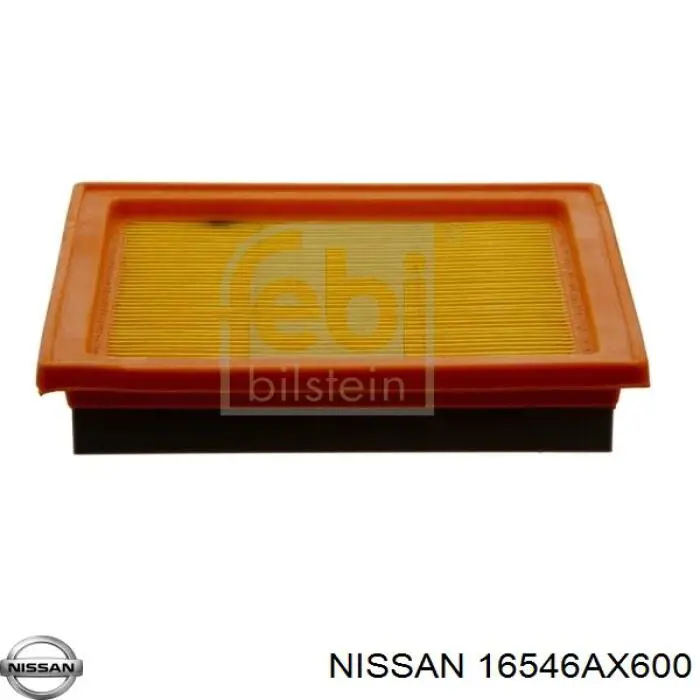 Элемент воздушного фильтра Nissan/Infiniti 16546AX600 цена, от 3.91 USD