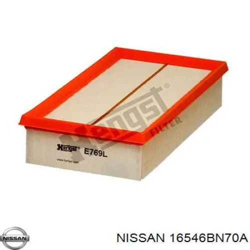 16546BN70A Nissan воздушный фильтр