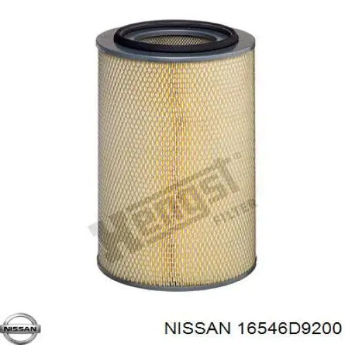 16546D9200 Nissan воздушный фильтр