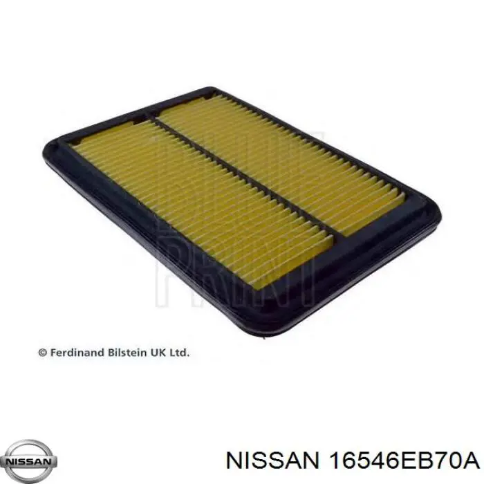 Купить 16546EB70A Nissan/Infiniti Автомобильный фильтр воздуха