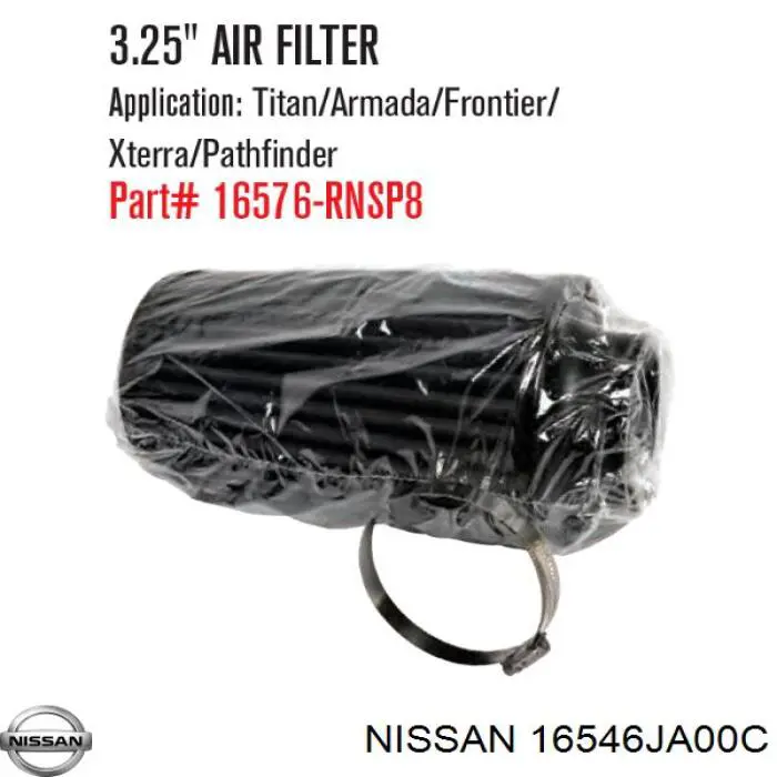 16546JA00C Nissan воздушный фильтр