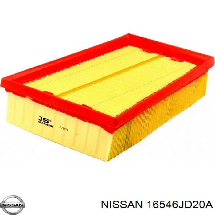 Элемент воздушного фильтра Nissan/Infiniti 16546JD20A цена, от 4.07 USD