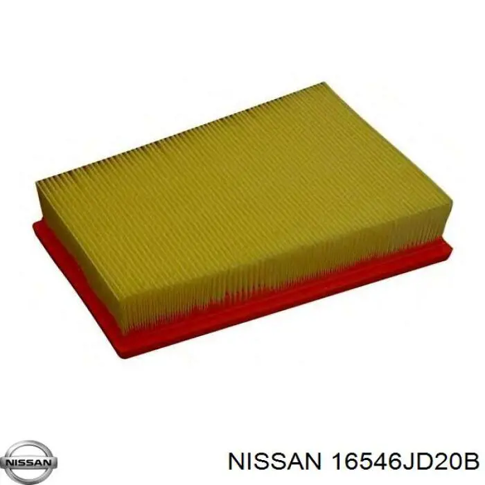 16546JD20B Nissan воздушный фильтр