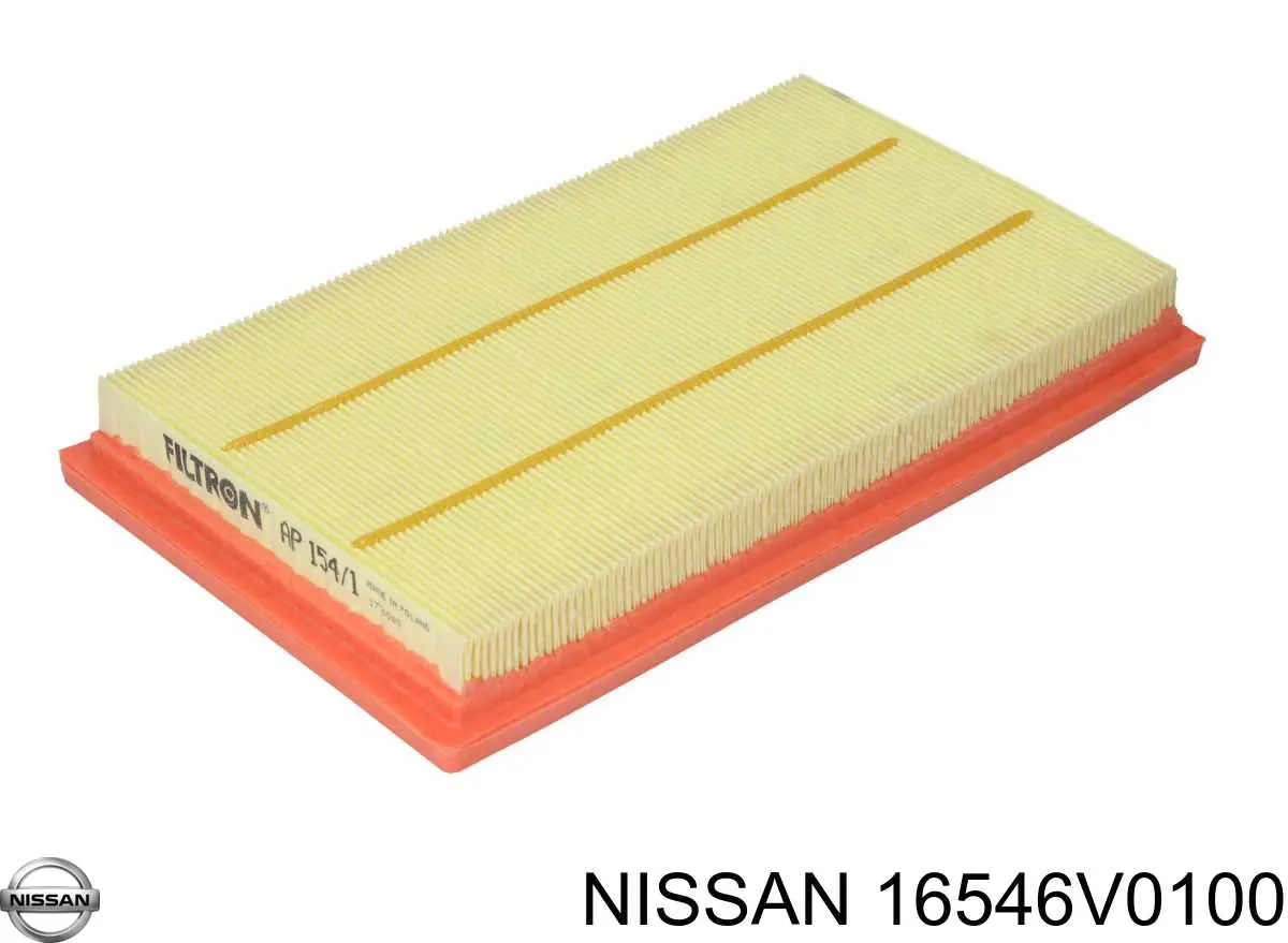 16546V0100 Nissan filtro de ar