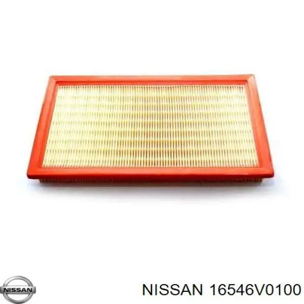 Filtro de aire 16546V0100 Nissan