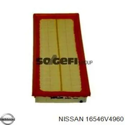 16546V4960 Nissan filtro de ar