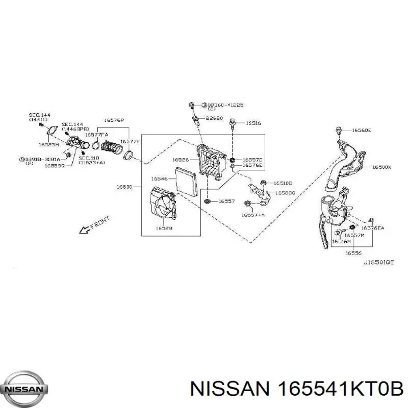 165541KT0B Nissan/Infiniti 