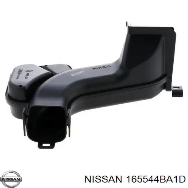 165544BA1B Nissan патрубок воздушный, вход воздушного фильтра
