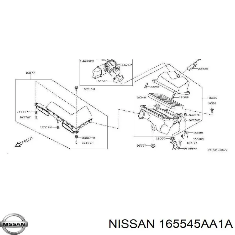 165545AA1A Nissan