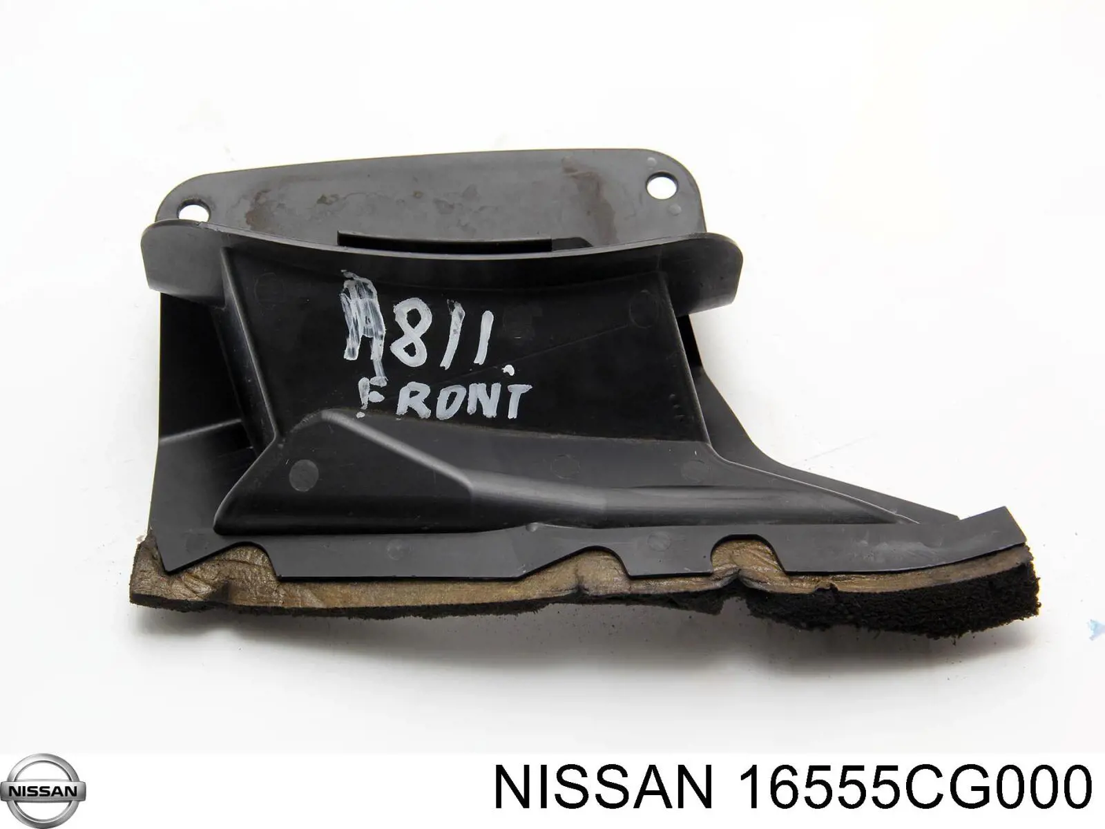 16555CG000 Nissan воздухозаборник воздушного фильтра