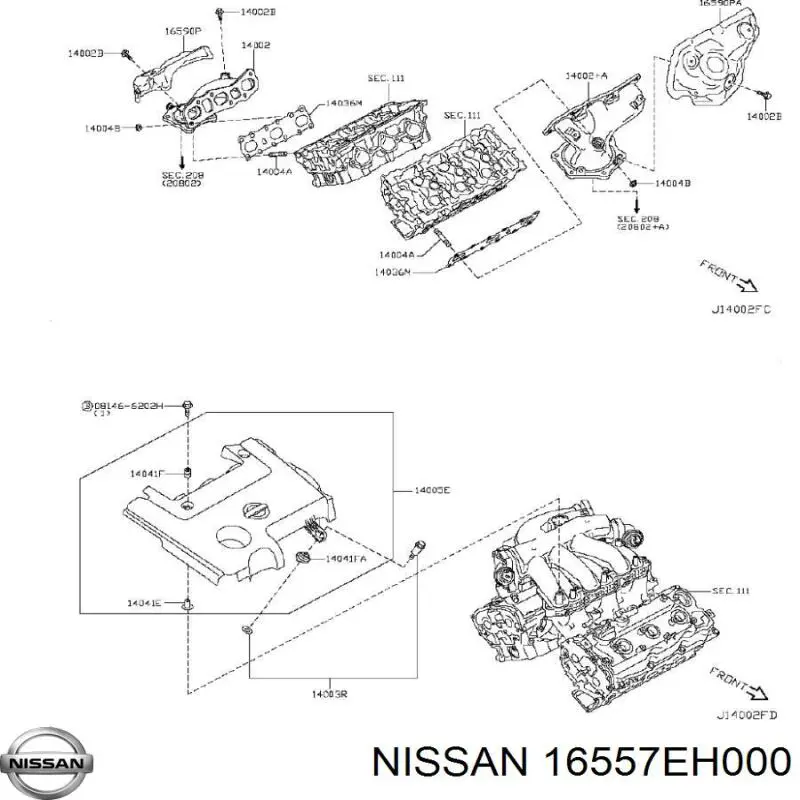  Nissan/Infiniti 16557EH000 цена, от 19.31 USD