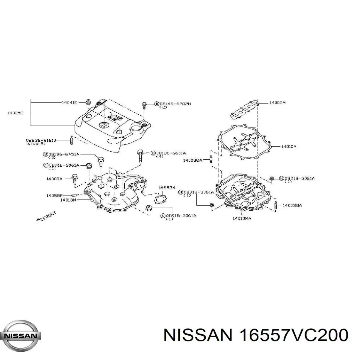  16557VC200 Nissan