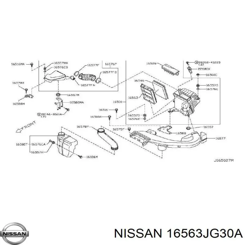  Nissan/Infiniti 16563JG30A цена, от 33.19 USD