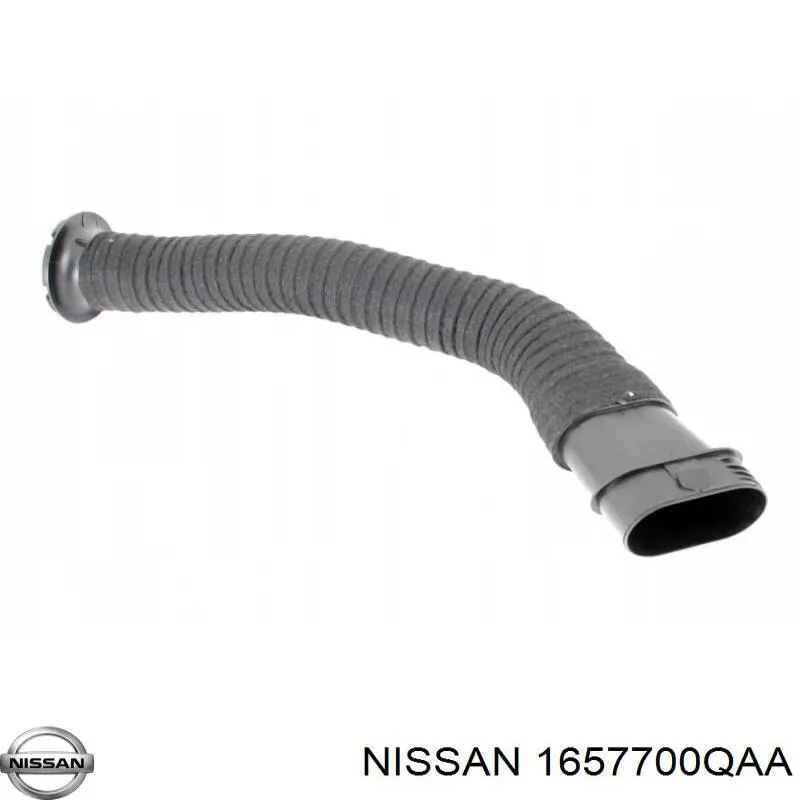 1657700QAA Nissan патрубок воздушный, вход воздушного фильтра
