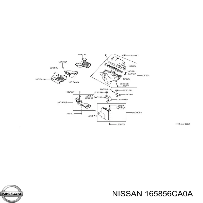  Nissan/Infiniti 165856CA0A цена, от 38.14 USD