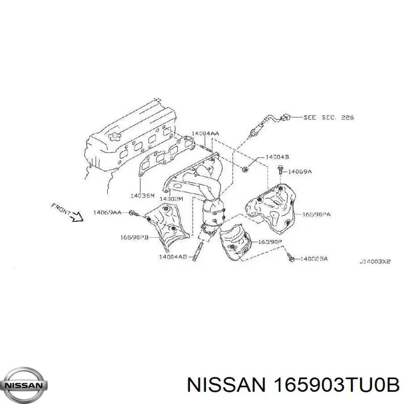 165903TU0B Nissan/Infiniti 