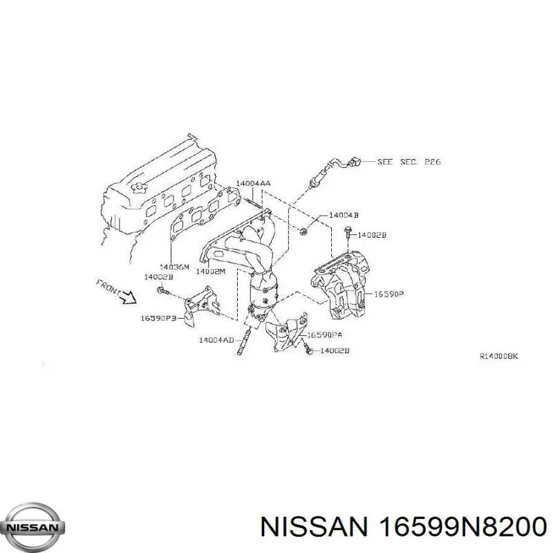  16599N8200 Nissan