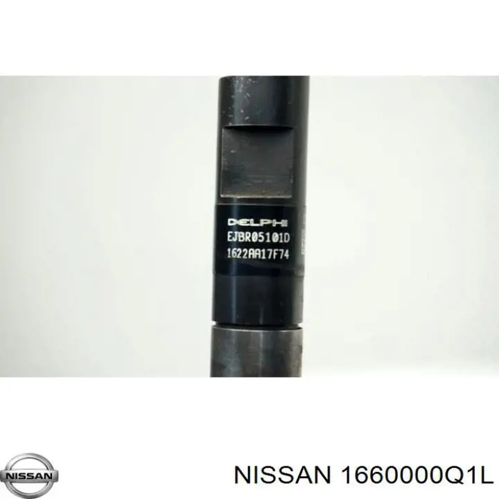 1660000Q1L Nissan injetor de injeção de combustível