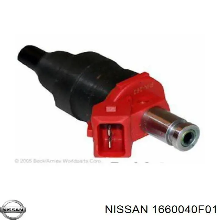 Топливные форсунки 1660040F01 Nissan