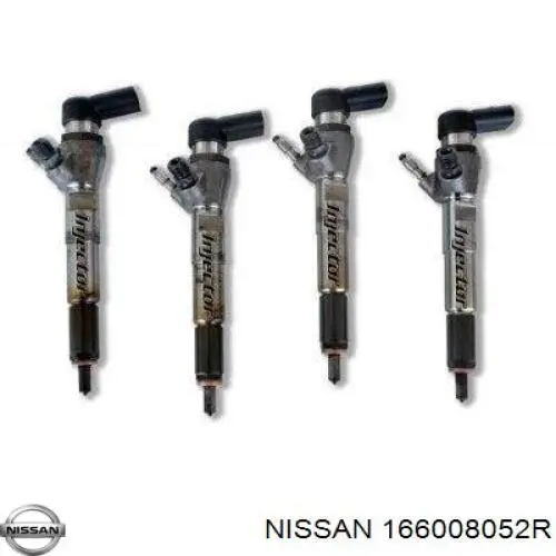 166008052R Nissan injetor de injeção de combustível