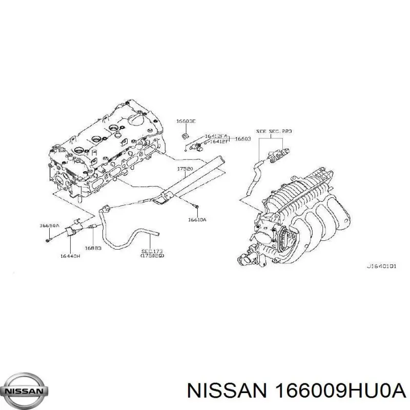 Форсунки ST166009HU0A SAT