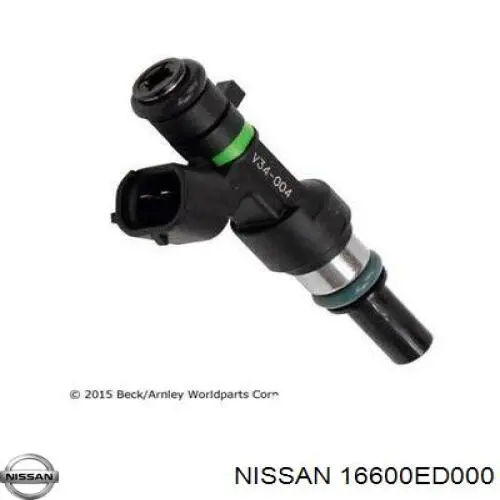Форсунка впрыска топлива Nissan 16600ED000