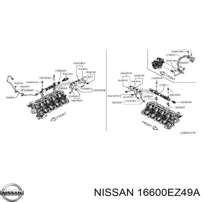 16600EZ49A Nissan 