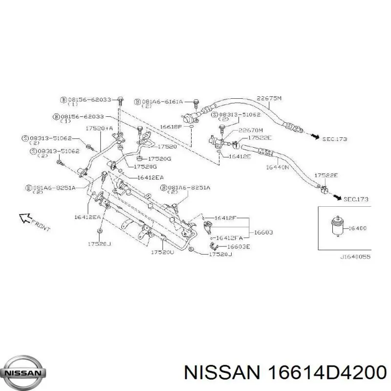 16614D4200 Nissan/Infiniti 
