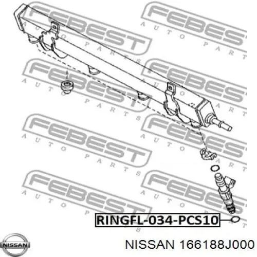  166188J000 Nissan