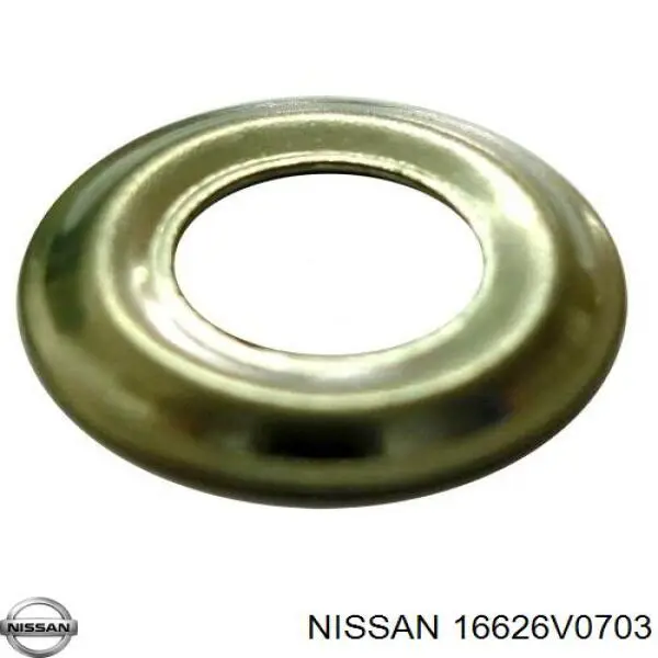 Кольцо (шайба) форсунки инжектора посадочное 16626V0703 Nissan