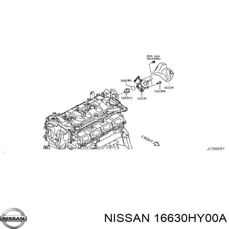 16630HY00A Nissan 