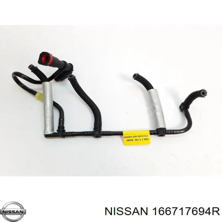 166717694R Nissan tubo de combustível, inverso desde os injetores