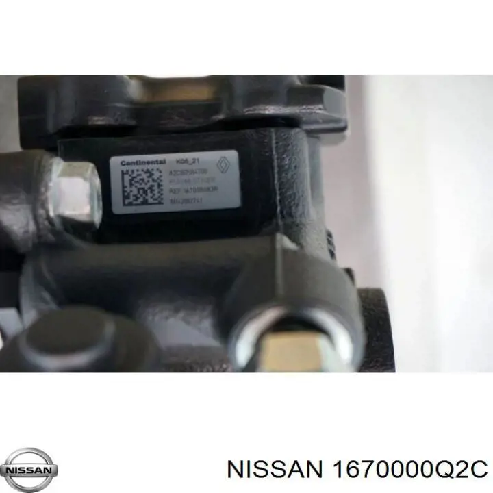 Bomba de combustível de pressão alta 1670000Q2C Nissan/Infiniti