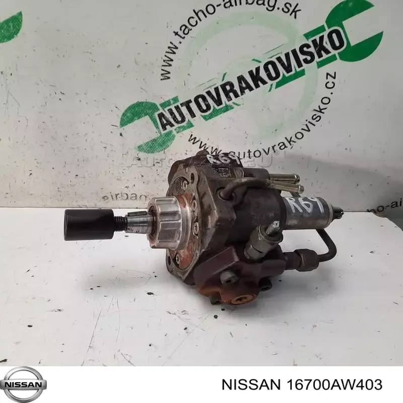 16700AW403 Nissan насос топливный высокого давления (тнвд)
