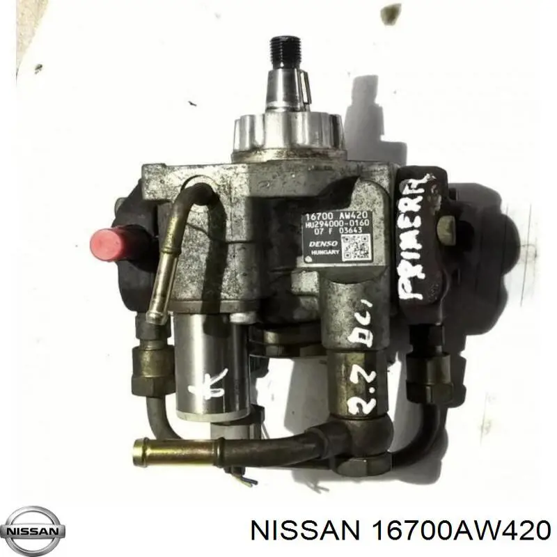 Купить 16700AW420 Nissan/Infiniti ТНВД