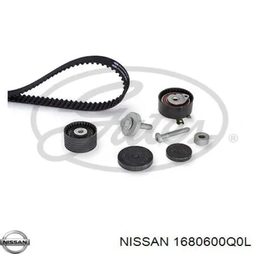 1680600Q0L Nissan correia do mecanismo de distribuição de gás, kit