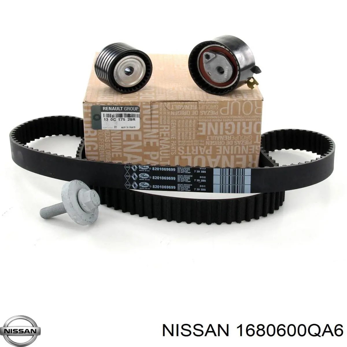 1680600QA6 Nissan/Infiniti Комплект ремня ГРМ