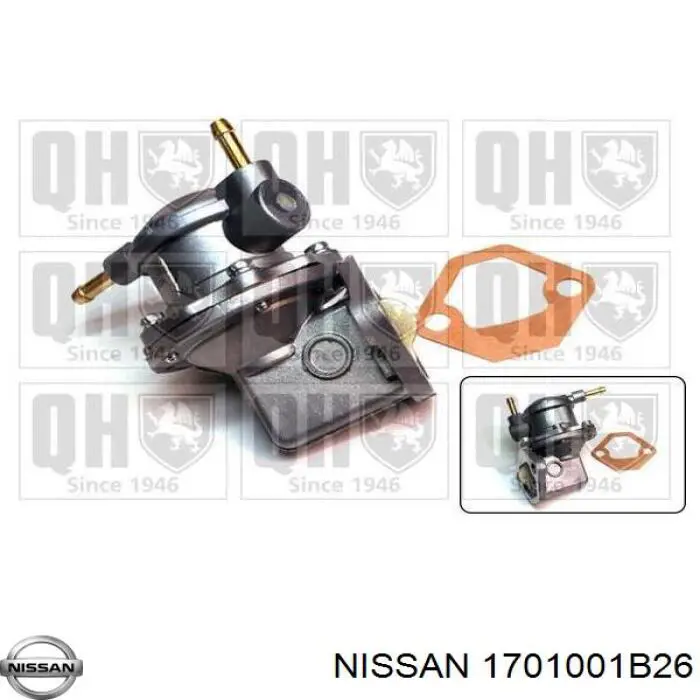 1701001B26 Nissan/Infiniti Топливный насос, механический