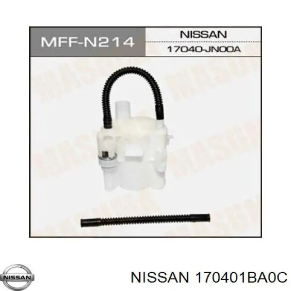 Купить 170401BA0C Nissan/Infiniti Модуль топливного насоса