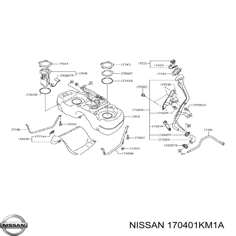  Nissan/Infiniti 170401KM1A цена, от 256.77 USD