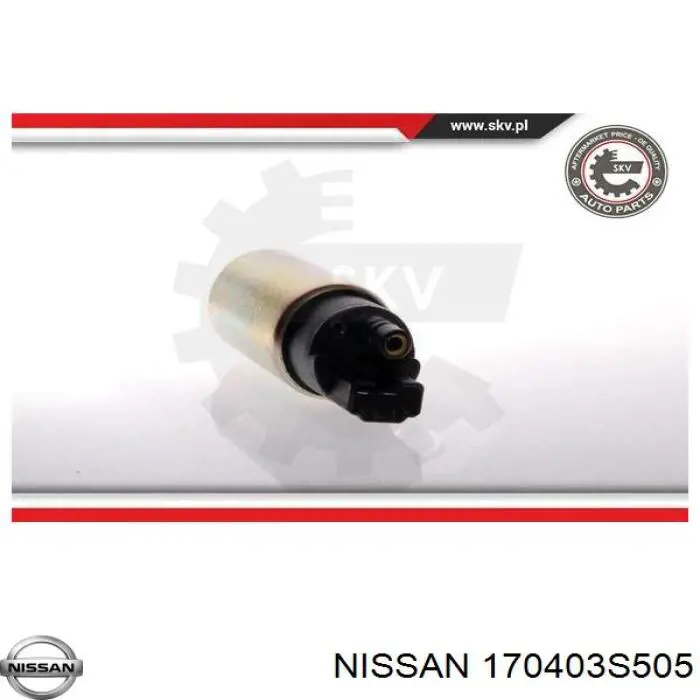 170403S505 Nissan módulo de bomba de combustível com sensor do nível de combustível