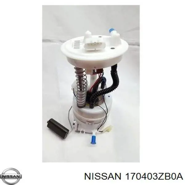 Модуль топливного насоса с датчиком уровня топлива Nissan 170403ZB0A