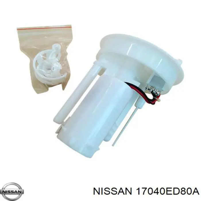 17040ED80A Nissan módulo de bomba de combustível com sensor do nível de combustível