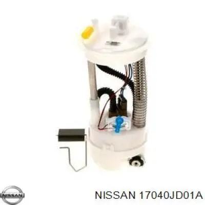 17040JD01A Nissan bomba de combustível elétrica submersível