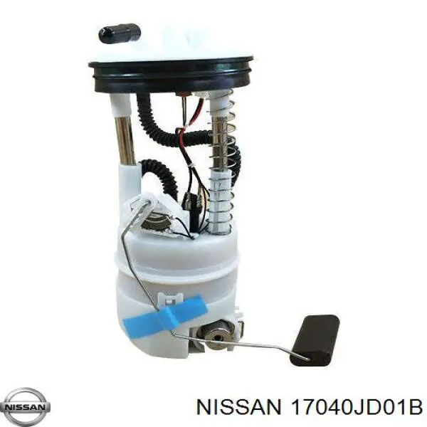 Модуль топливного насоса с датчиком уровня топлива на Nissan Qashqai I 