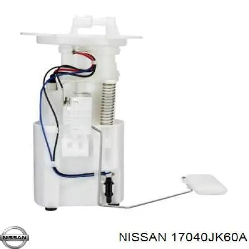 Модуль топливного насоса с датчиком уровня топлива на Nissan Q40 