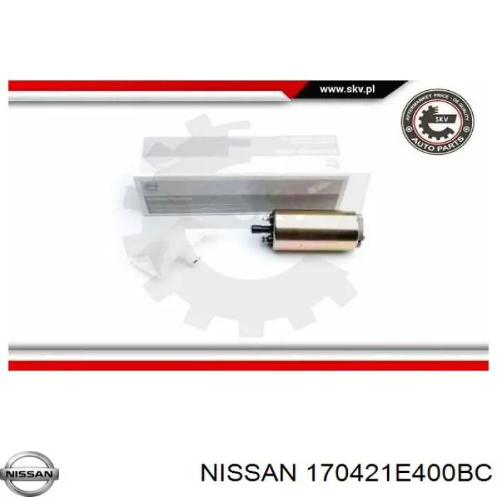 170421E400BC Nissan filtro de combustível